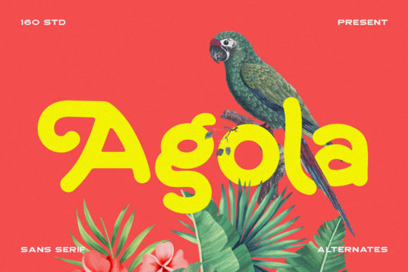 Agola: A Whimsical Display Font for Magical Branding