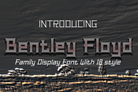 Bentley Floyd Display Font for Bold Digital Branding