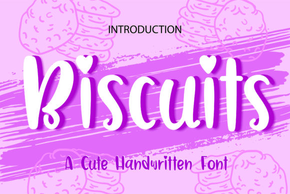 Biscuits Display Font for Web Design