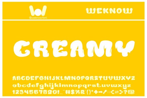 Creamy Display Font for Stylish Editorial Design