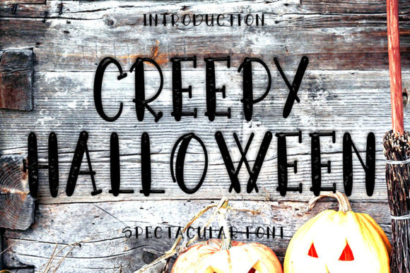 Creepy Halloween Font for a Polished Brand Look