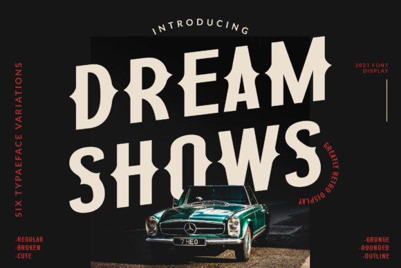 Dream Shows Font for Bold Branding and Professional Design