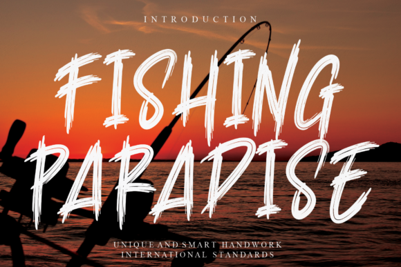 Fishing Paradise Font for Modern Web Design