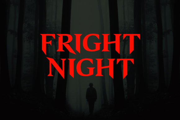 Fright Night Font for Playful Branding and Creative Projects