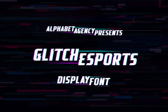 Glitch Esports Font for Bold Digital Branding