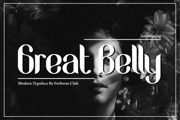 Great Belly: A Playful Display Font for Bold Branding