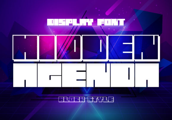 Hidden Agenda: A Bold Display Font for Web Design
