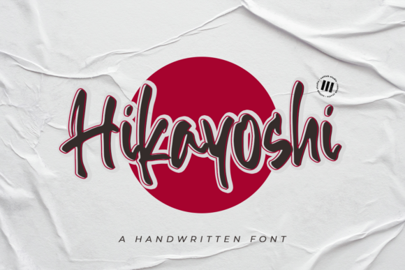 Hikayoshi: A Japanese-Inspired Display Font for Creative Makers