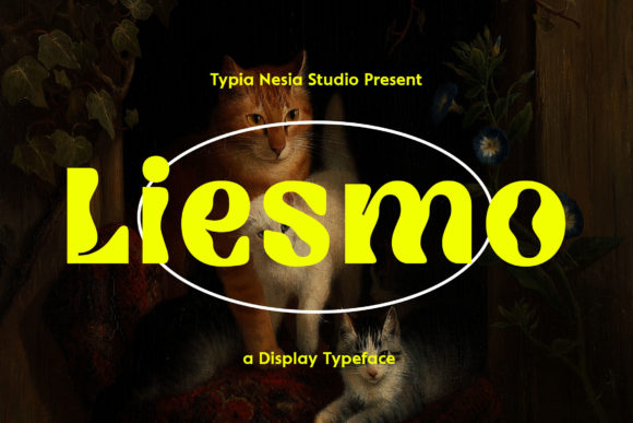 Liesmo Font for Whimsical Branding and Creative Design
