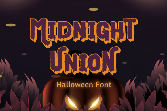 Midnight Union: A Spooky Display Font for Halloween Creativity