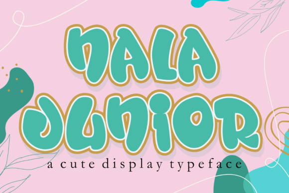 Nala Junior – A Trendy Display Font for Bold Branding