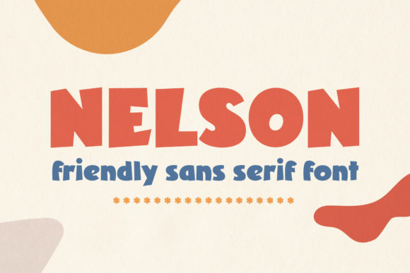 Nelson Font: A Bold Display Type for Creative Projects