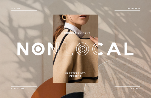 Nonlocal: A Modern Display Font for Web Design
