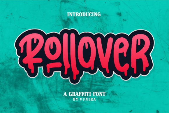 Rollower: A Creepy and Fun Display Font for Branding
