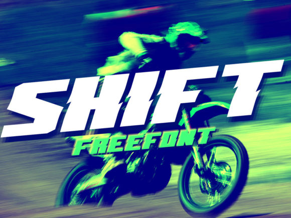 Shift Font for Bold and Dynamic Design Projects