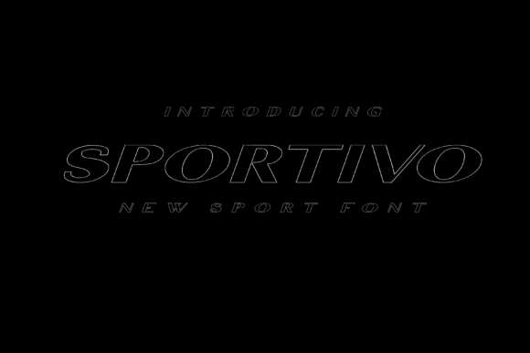 Sportivo: A Modern Display Font for Dynamic Editorial Projects