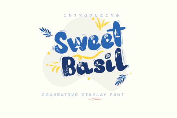 Sweet Basil: A Friendly Display Font for Bold Branding